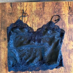 Vintage silk lingerie tank top size small